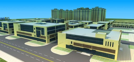 CG原創(chuàng) 模型 宇臻物流園 商貿(mào)城 廠房 物流倉(cāng)庫(kù) 幼兒園 住宅 商業(yè) 紅星美凱龍-CG模型網(wǎng)(cgmodel)-專注CG模型