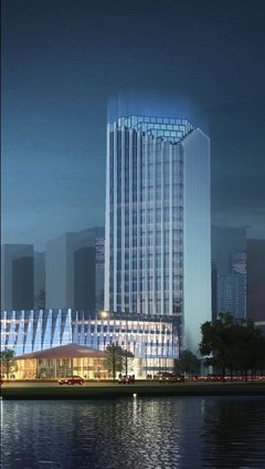 臺州第二高樓已建設(shè)過半!商貿(mào)核心區(qū)首個建筑群火熱施工中.