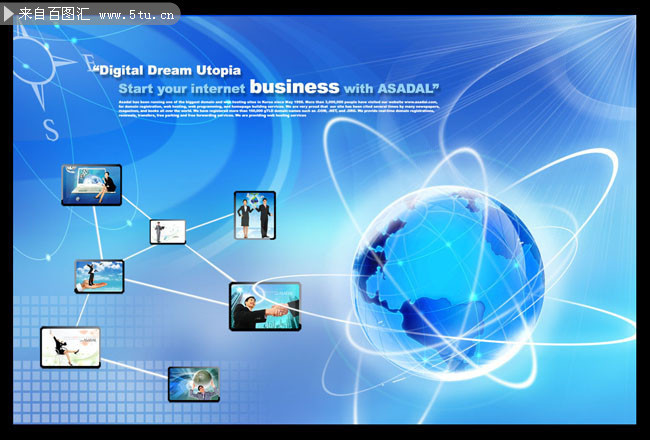 電子與網(wǎng)絡(luò)科技背景圖片 數(shù)字時代的視覺語言