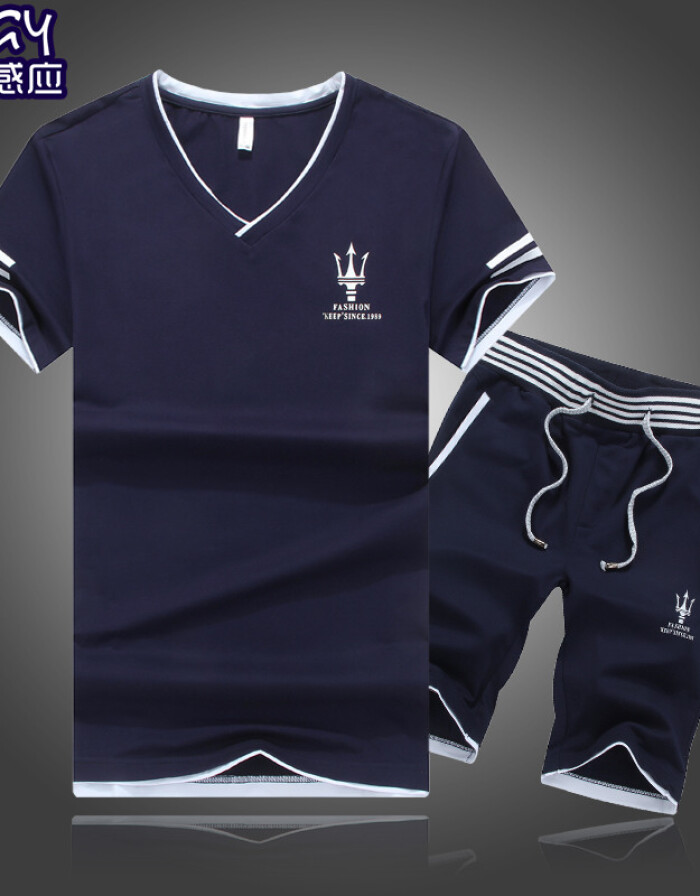 夏日運(yùn)動新風(fēng)尚 深度解析2016夏季新款男裝青少年運(yùn)動休閑套裝